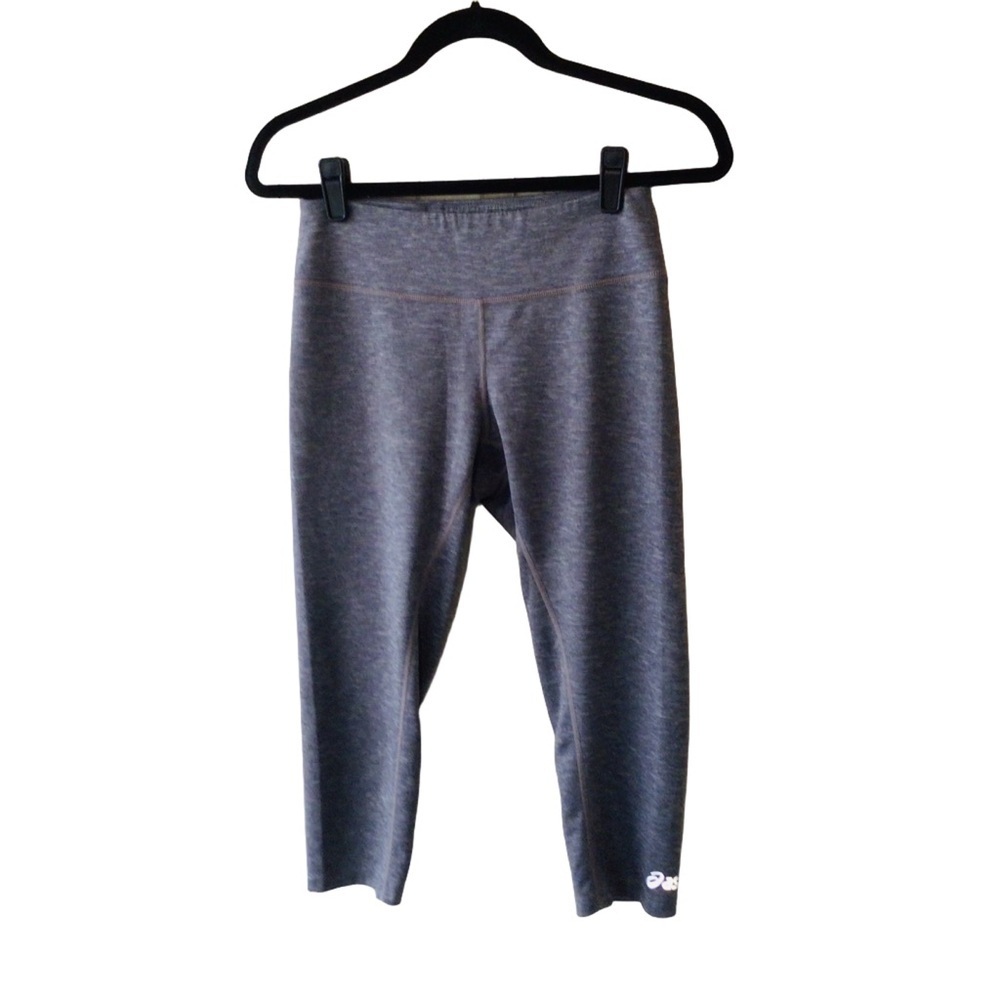 Asics Gray Leggings Sleek Athletic Bottoms S